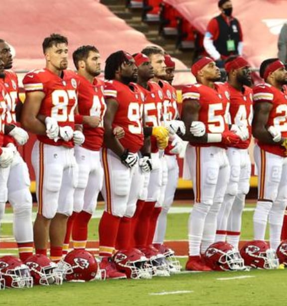 Kansas City Chiefs fans boo teams during display of unity against racism,  social injustice