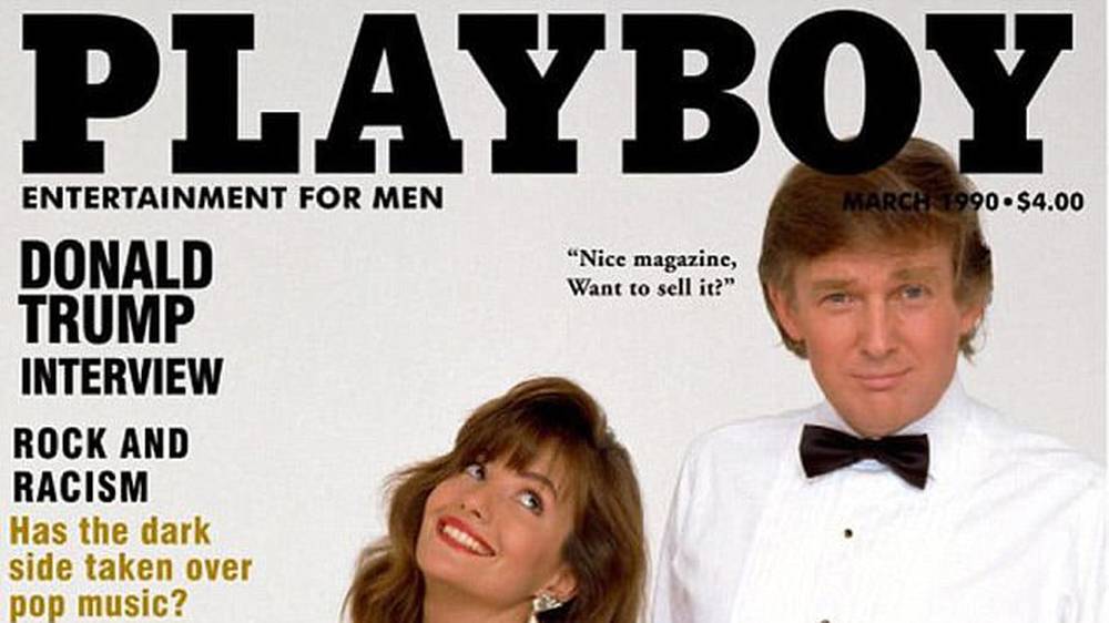 Donald Trump Was Proud Of His 1990 Playboy Cover Hugh Hefner Not So Much Nz Herald 8195