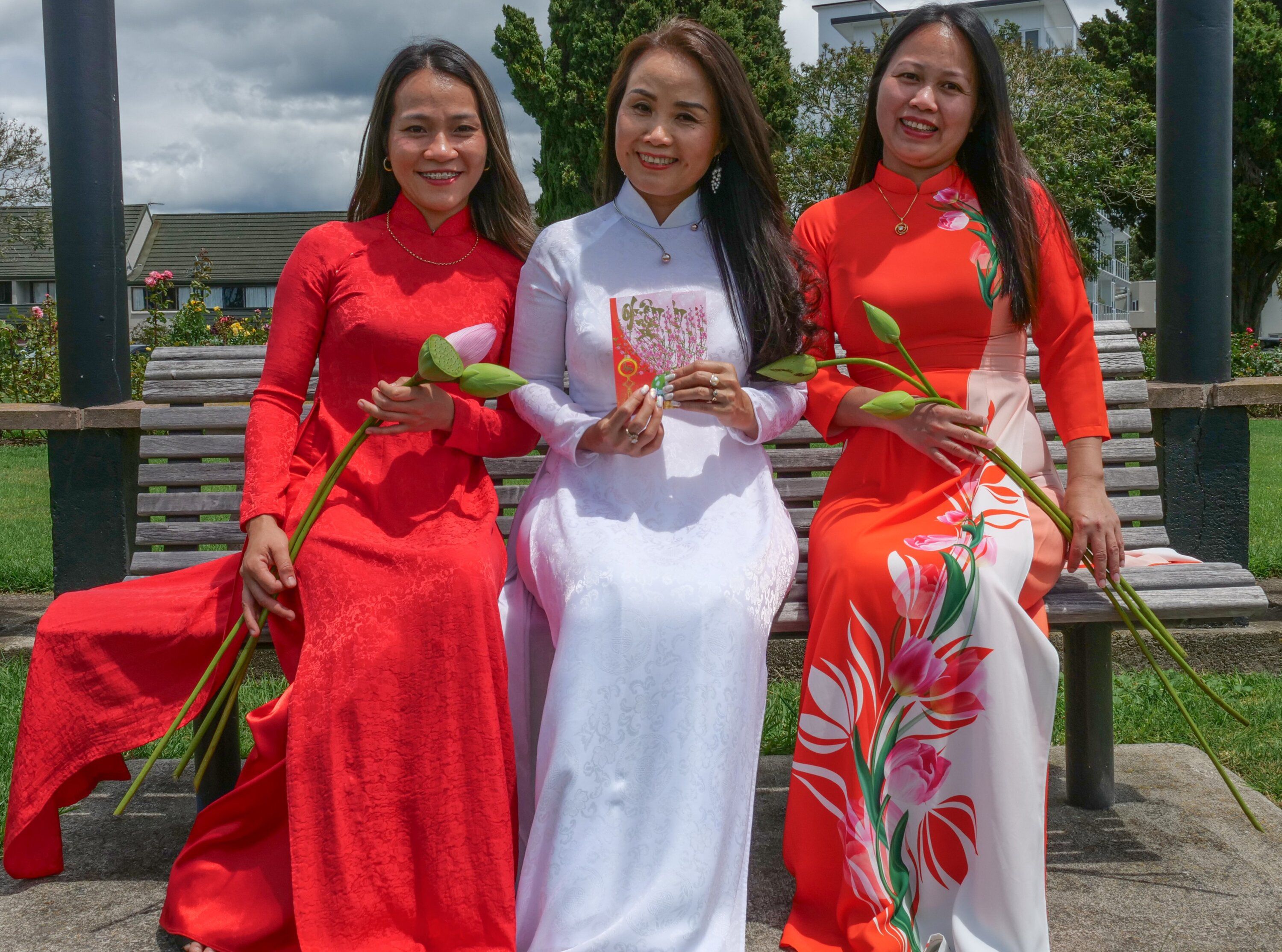 Organisers of the Vietnamese Lunar New Year event.