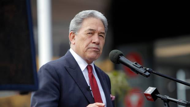 Winston Peters says NZ First turned the party's proposal down. Photo / George Novak 