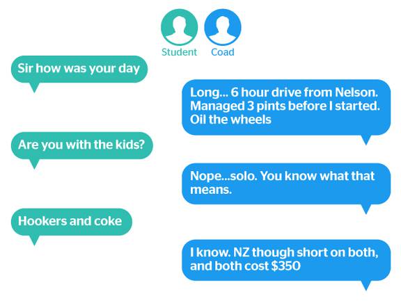 Student Fuck Teacher Pussy - Former St Kentigern College maths teacher discussed sex and drugs with  students - NZ Herald