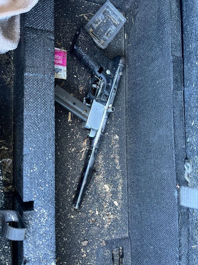 A firearm seized during police raids at addresses in Rotorua, Tokoroa and Te Puke. Photo / New Zealand Police