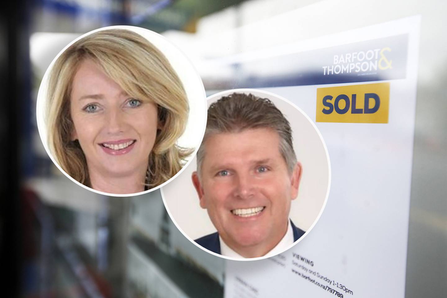 Lisa Edwards and Andy Lawrence were each fined $1000 by the Real Estate Authority. Photo / Barfoot and Thompson