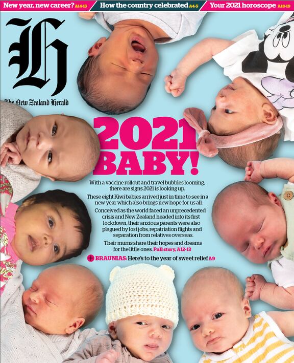 Covid 19 coronavirus: New year, new life for the Kiwi babies of 2020 - NZ  Herald