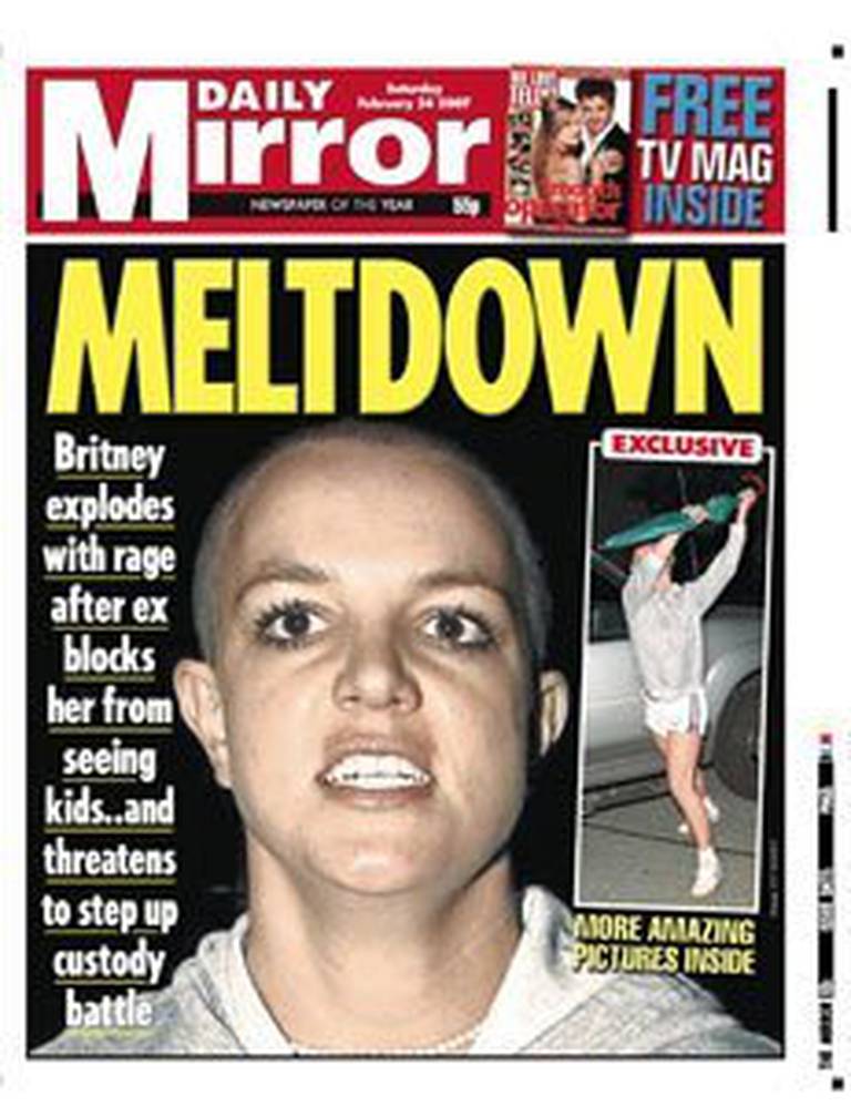 britney meltdown 2007