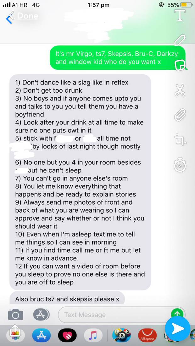 Man Gives Girlfriend List Of Strict Rules Before Cheating On Her Nz Herald