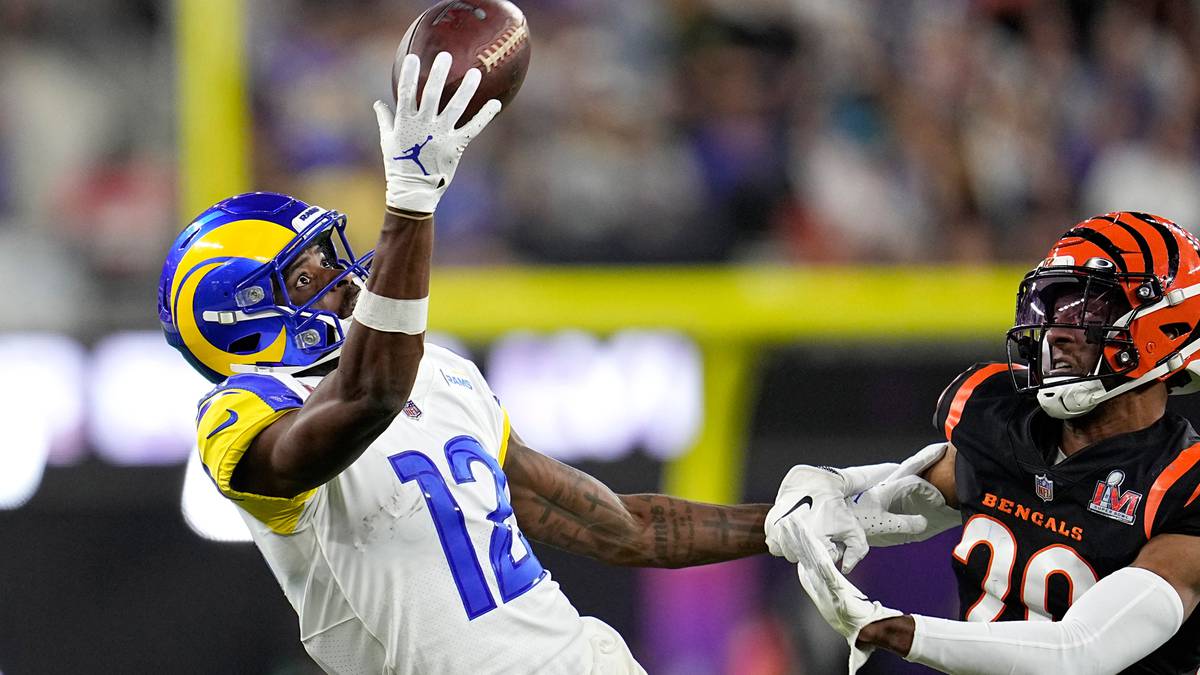 American football: Rams' Jefferson wins Super Bowl, welcomes a son - NZ  Herald