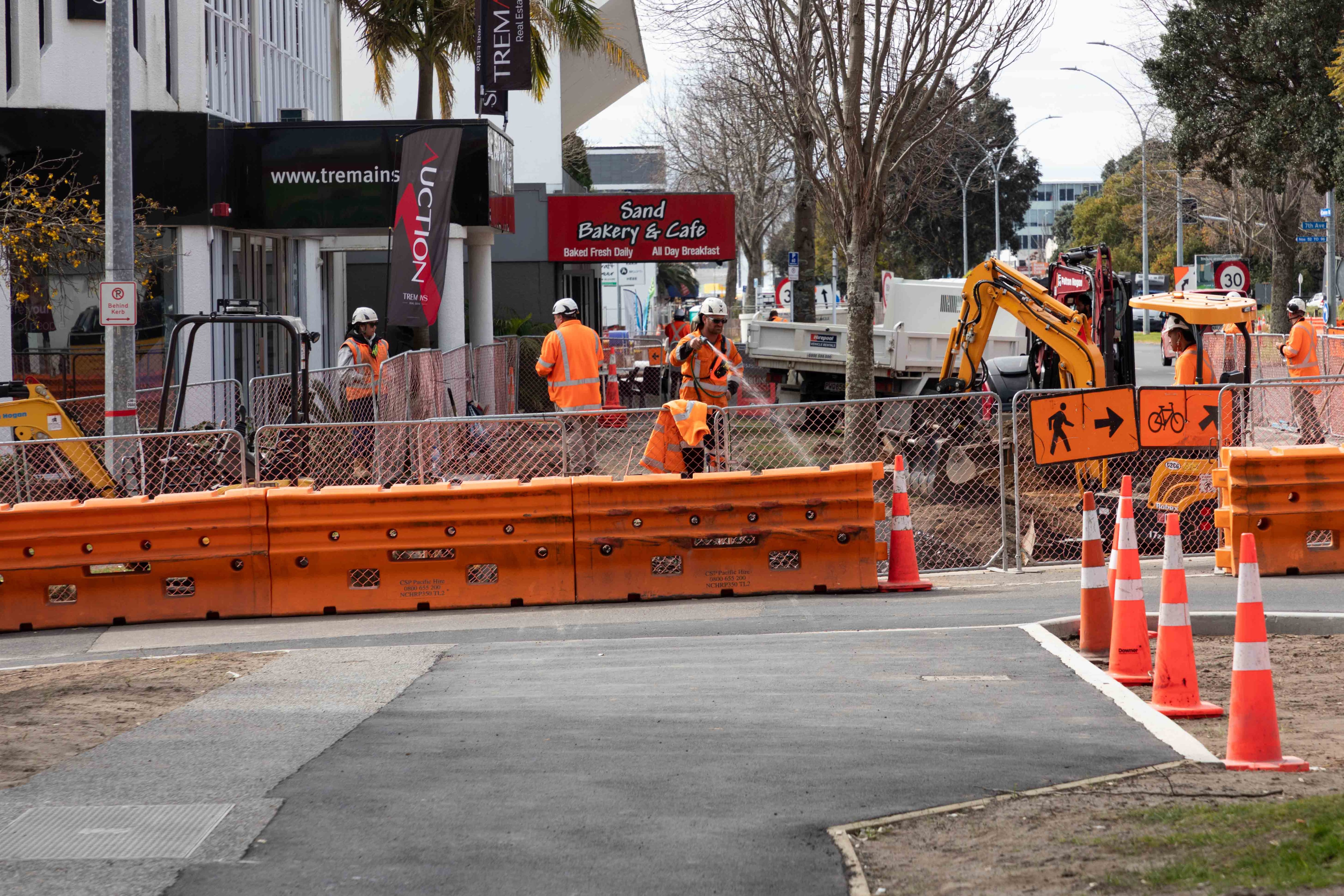 The Cameron Rd stage one project caused disruptions to businesses. Bay of Plenty Times photo / Alex Cairns