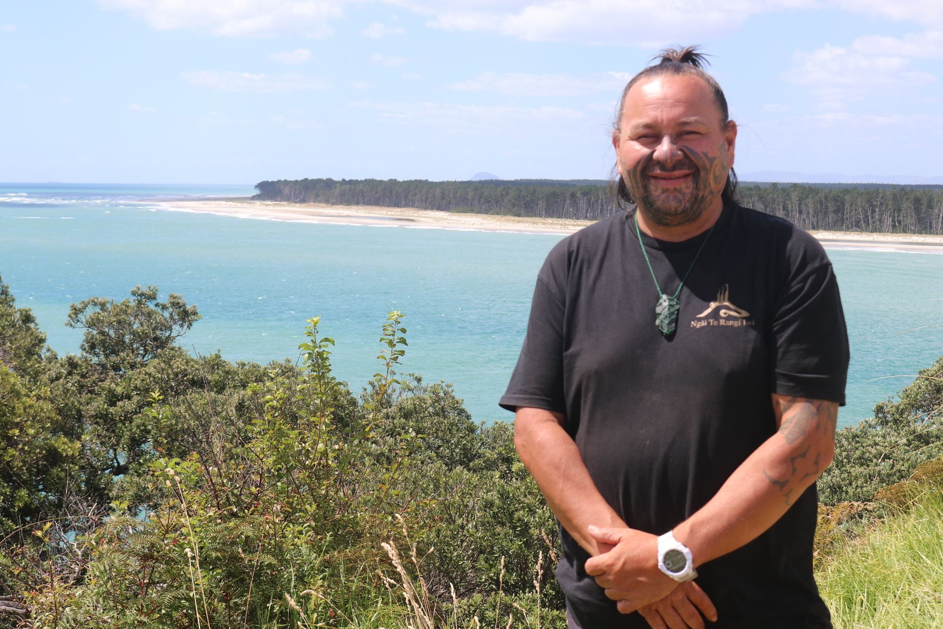 Te Kāhui Mana o Tauranga Moana forum chair Reon Tuana