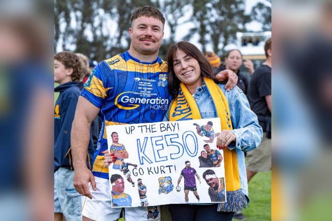 Bay of Plenty Steamers captain Kurt Eklund played his 50th game.