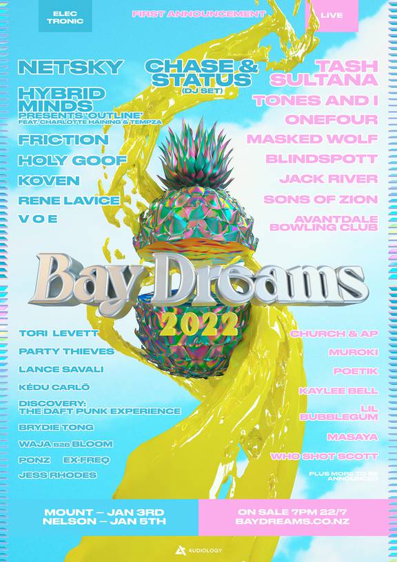 Bay Dreams lineup announced Drum and Bass on the festival menu NZ Herald