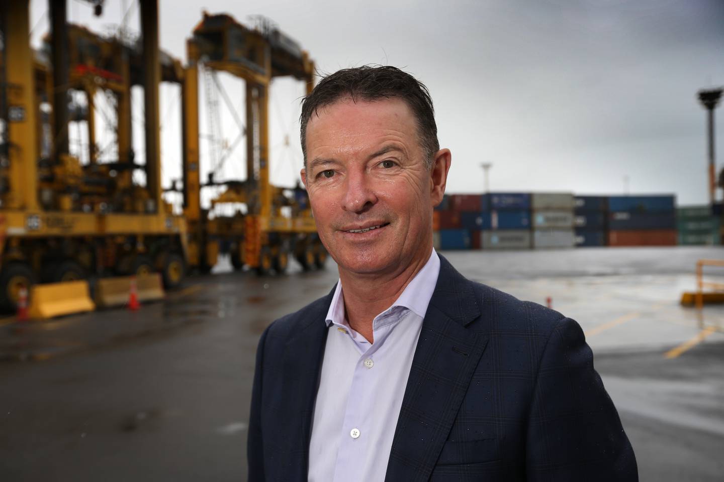 Former Ports of Auckland CEO Tony Gibson. Photo / Doug Sherring