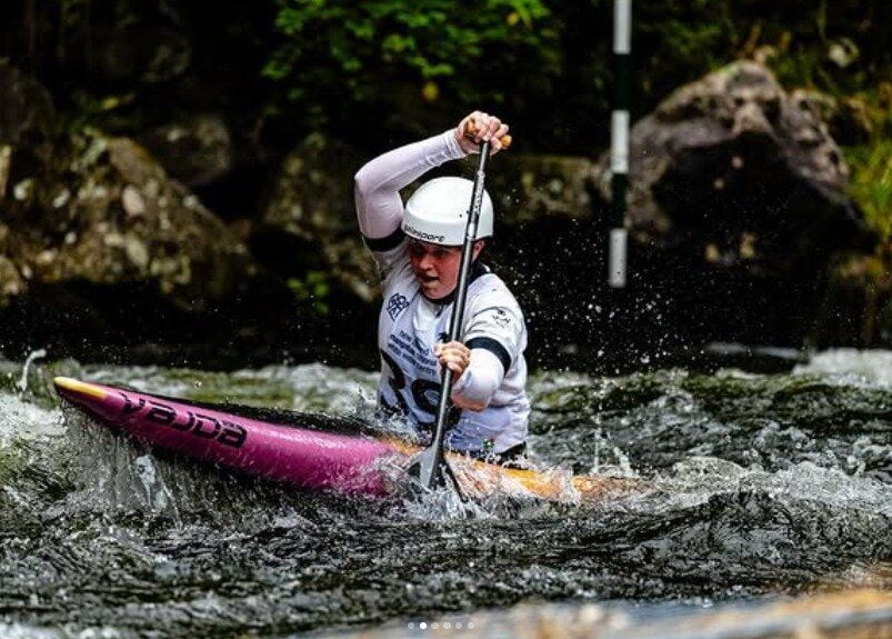  Rosie Rex in action at a race on the Mangahao River. Photo / Rod Hill, rod_coffee