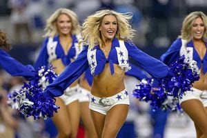 Former Dallas Cowboys Cheerleaders tell all on 'Debbie Does Dallas'  scandal, supporting the troops