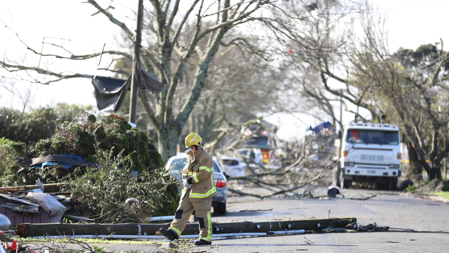 Parts of South Auckland are facing a massive clean up after yesterday's tornado. Photo / Hayden Woodward