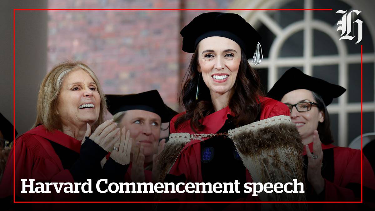 Full speech Jacinda Ardern delivers Harvard University Commencement