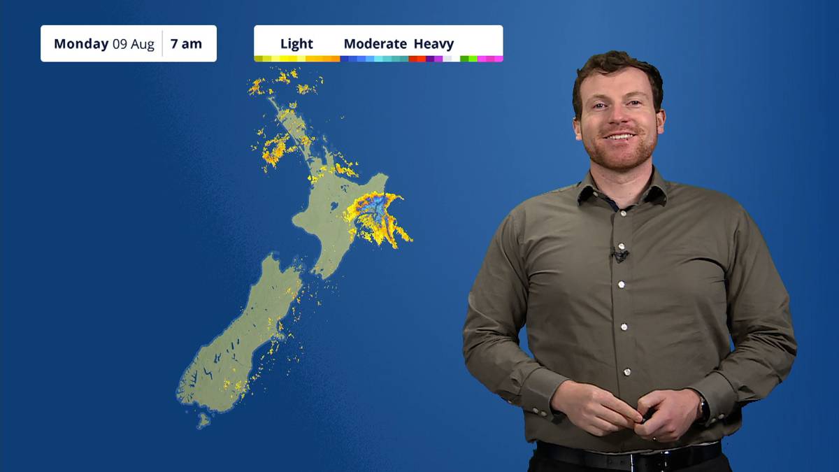 MetService National weather August 9th 11th NZ Herald