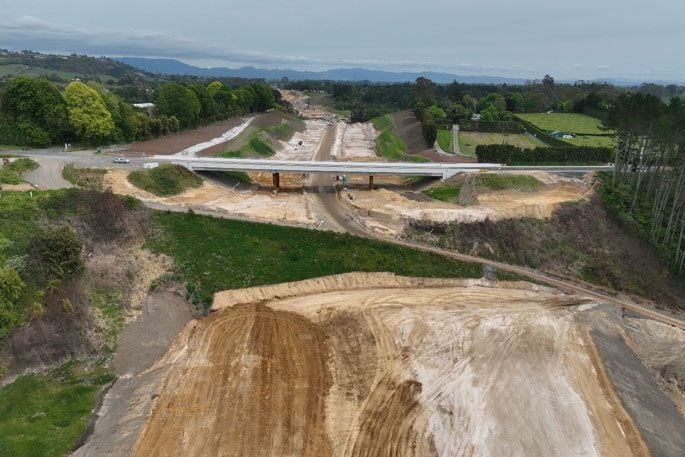 Wairoa Rd bridge in 2024.