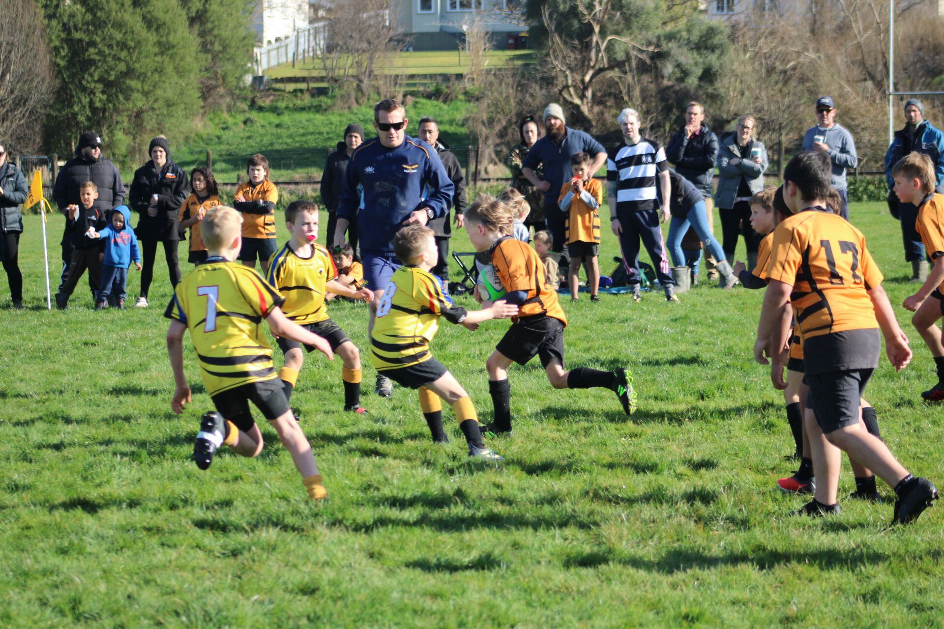 Dannevirke teens battle it out in friendly fixture on rugby field - NZ  Herald