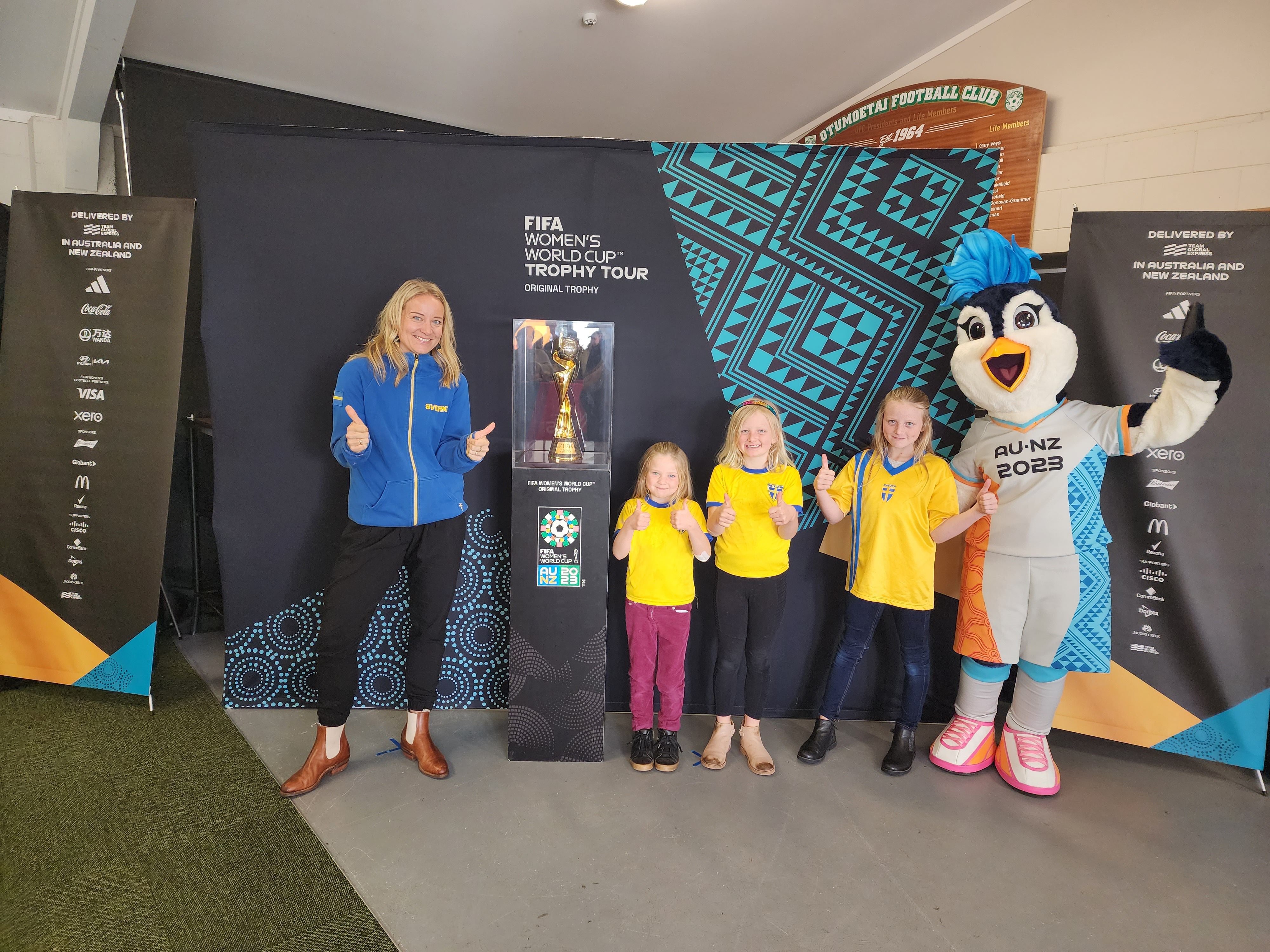 Local Focus: Fifa Women's World Cup trophy visits Tauranga - NZ Herald