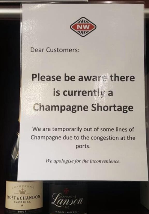 Champagne shortage 2021: Some higher-end brands like Moet and