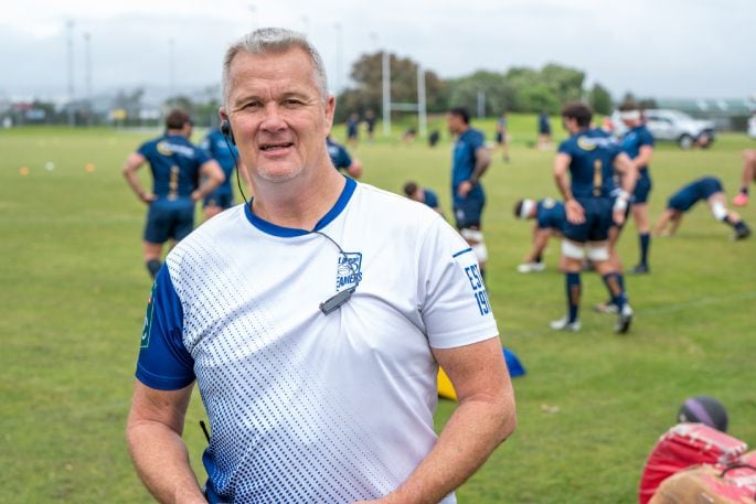 Bay of Plenty Steamers Head Coach Richard Watt. Photo: David Hall.