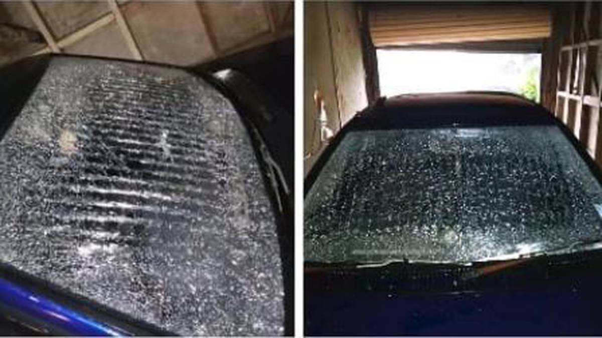 Lightning strike shatters windscreen of car in Northland - NZ Herald