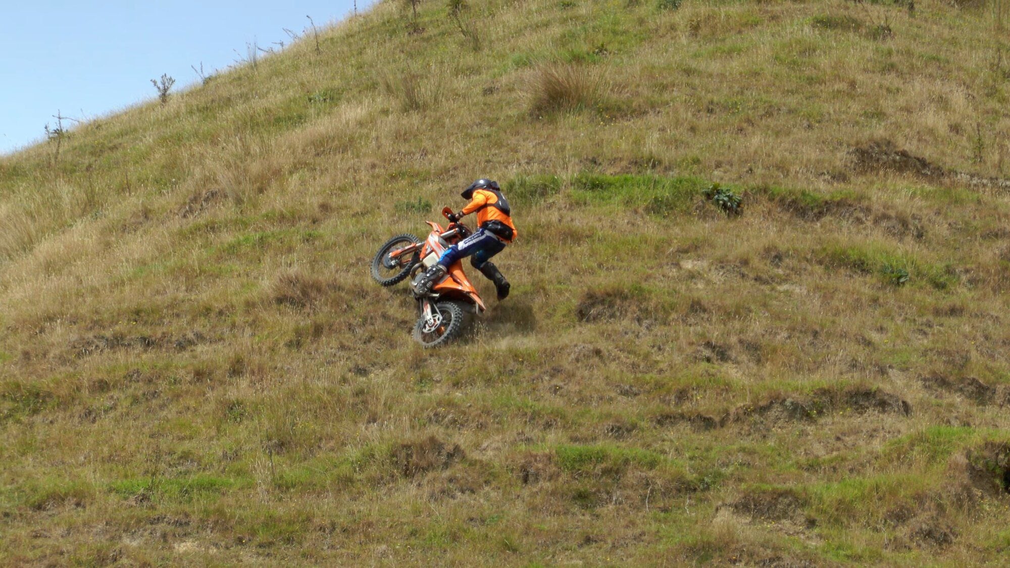 Wil Yeoman is an elite motorbike athlete from Taupō who has travelled the world. Photo / Ash Sowman