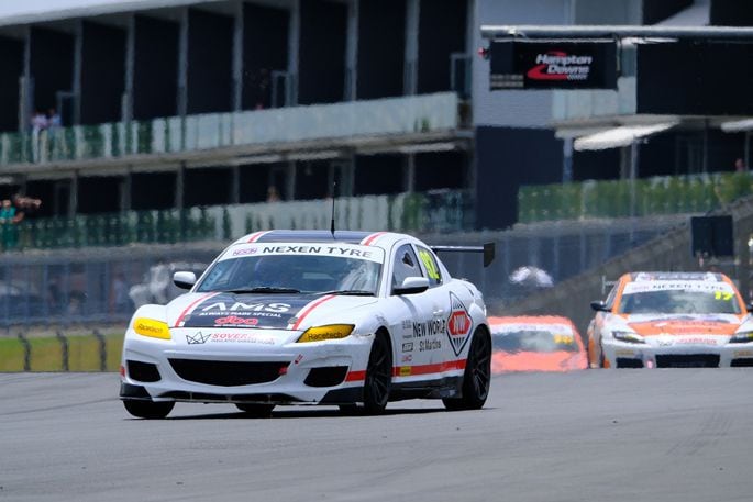 Round winner Mac Templeton of Prebbleton during Round 3 of the Nexen Tyre NZ Mazda Racing North Island Series at the Alliance Services Hampton Downs International, part of the Repco NextGen NZ Championship. Photo: Geoff Ridder/Supplied