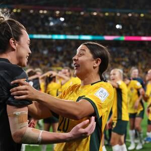 Fifa Women’s World Cup: Australia goalkeeper Mackenzie Arnold a ‘goliath of a goalie’