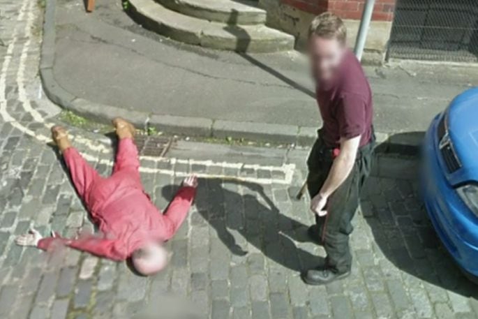 A business owner in Edinburgh, Scotland staged a fake murder in 2012. Photo/Google Street View.