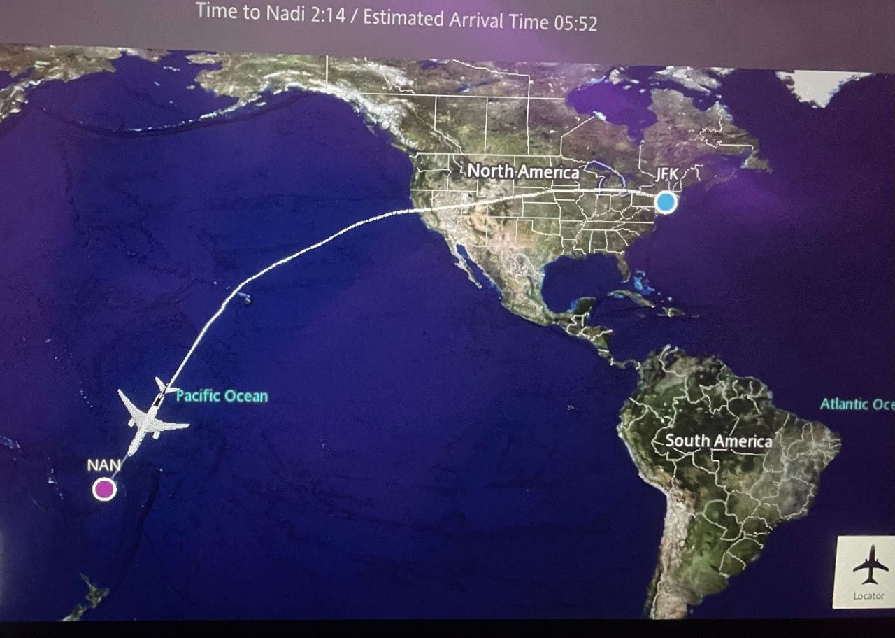 Air New Zealand s direct flight from New York touches down in