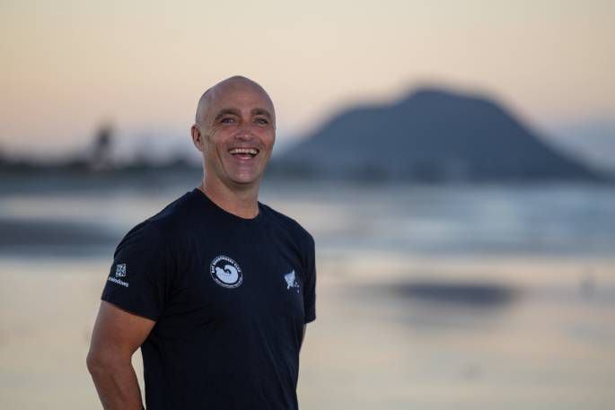 Bay Boardriders club president James Jacob. Photo: Jamie Troughton/Dscribe Media.