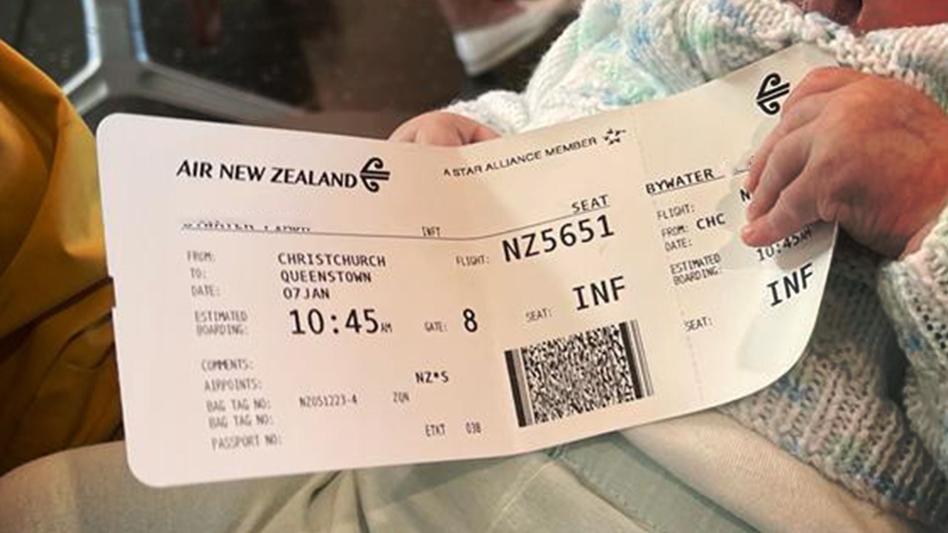 Air new zealand stroller hot sale policy