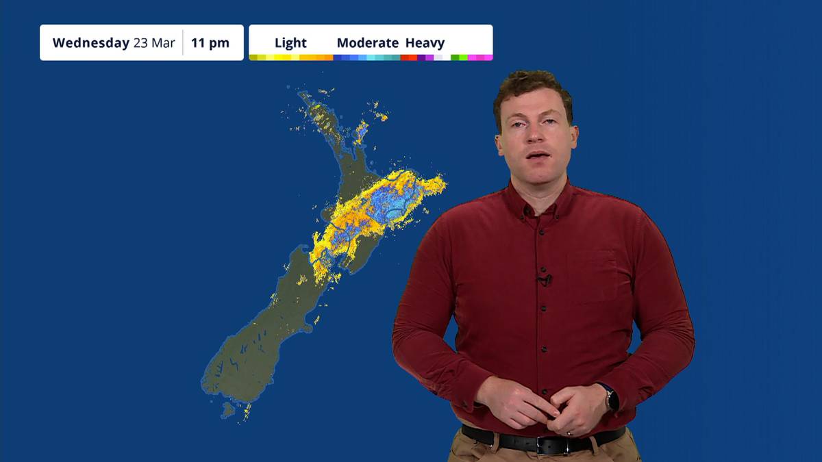 MetService Severe weather March 24th NZ Herald