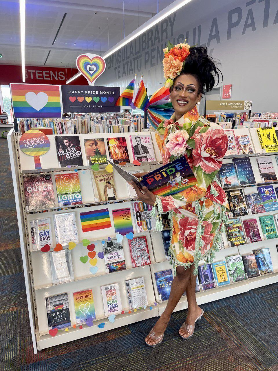 Pride Month at the Library: Wear it with Pride - Library News