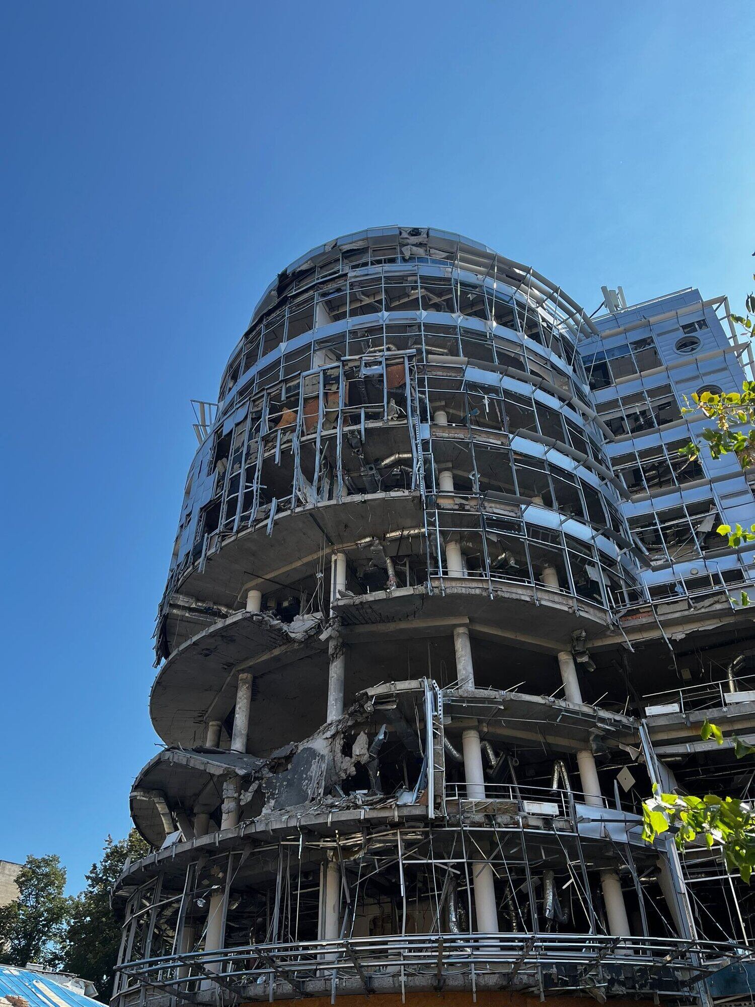  Photos of the ruins of the Ukrainian war captured by Tauranga humanitarian volunteer, Harriet Campbell. Photo / supplied