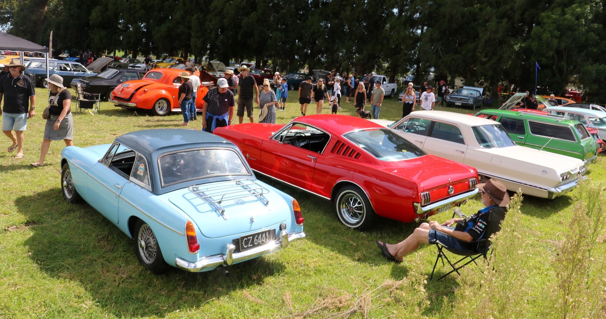  A section of the huge display area. Photo / Stuart Whitaker