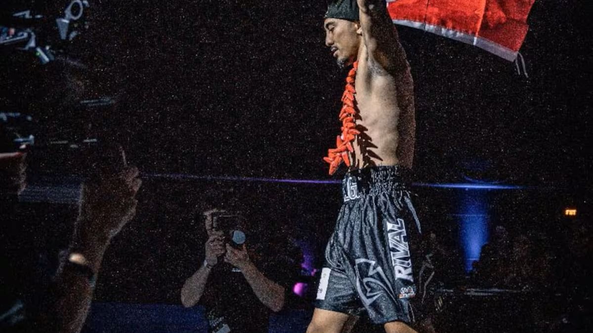 Māori boxer Michael Herarangi-Helg wins title with 4th round TKO
