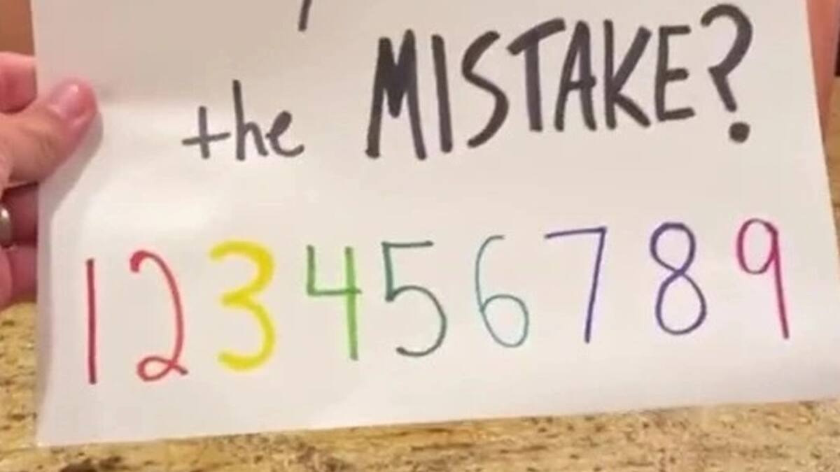 Can you find the mistake in 5 seconds? Try the latest puzzle stumping the  internet