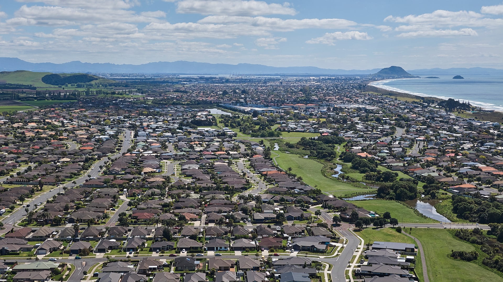 Pāpāmoa is Tauranga's largest suburb with an estimated population of 37,800. Photo / George Novak