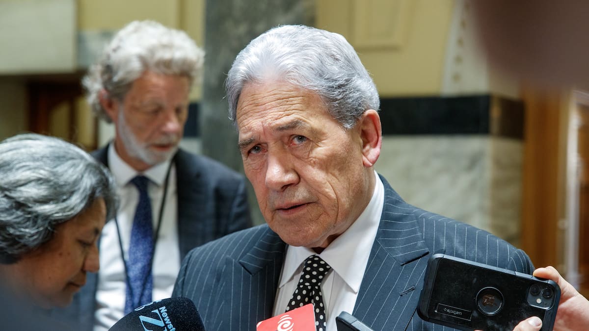 Winston Peters refuses to repeat Bob Carr China remark after