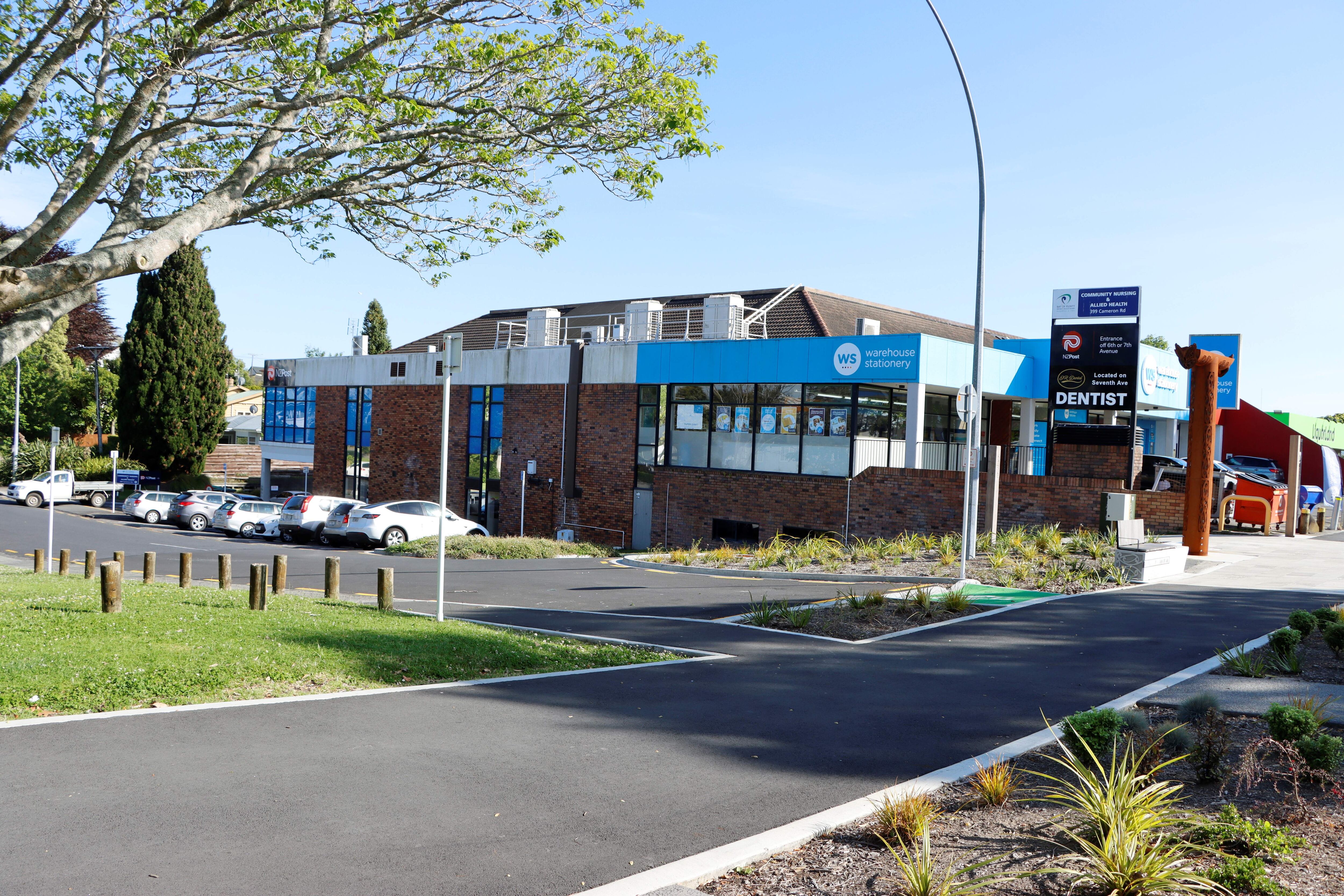 7th Ave in Tauranga was turned into a cul-de-sac as part of Tauranga City Council's Cameron Rd Stage one project. Photo / Ayla Yeoman