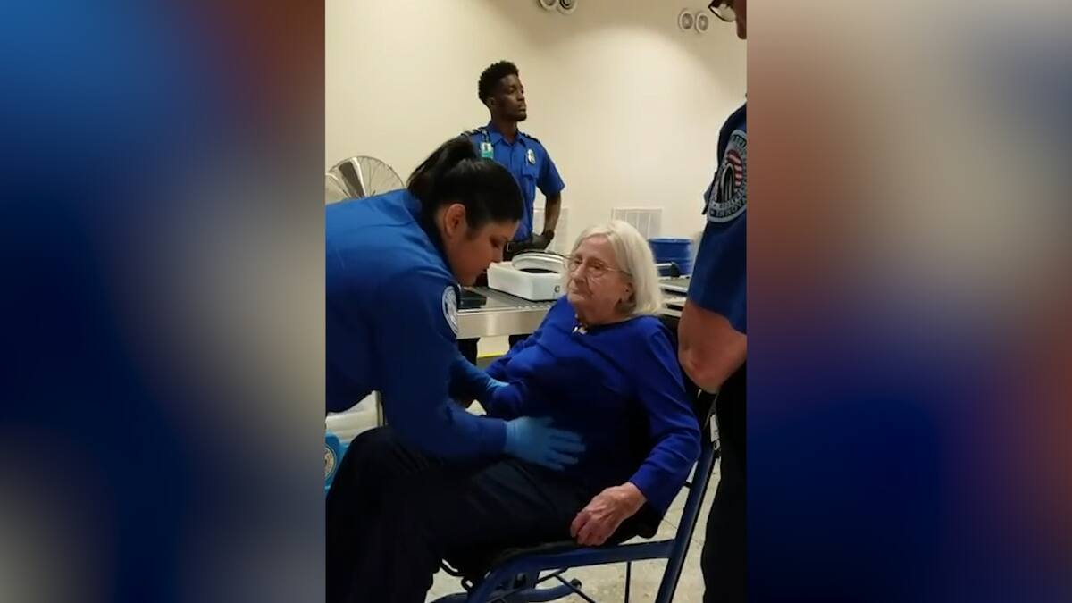 90-year-old grandma forced to remove blouse, bra in TSA search