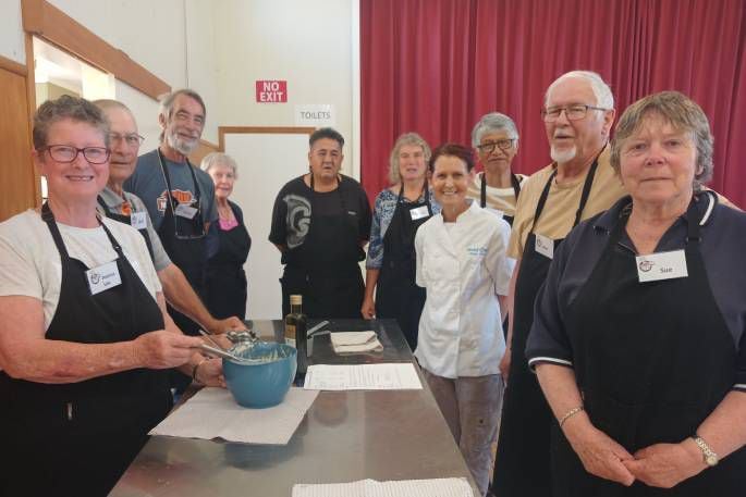 Cooking classes can help seniors with preparing meals. Photo / Supplied