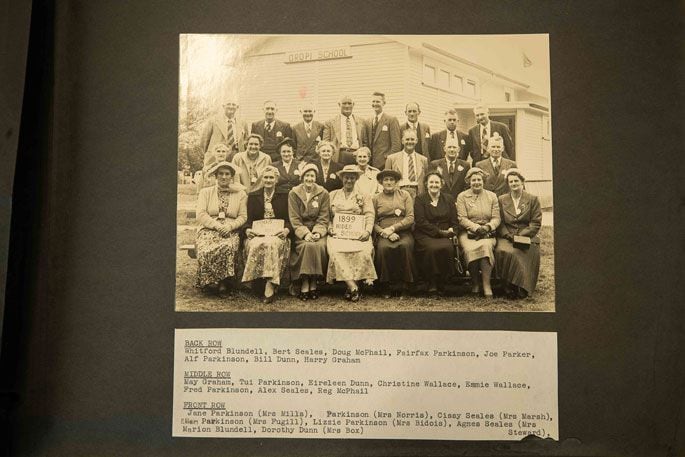 Former Oropi School staff. Photo / John Borren