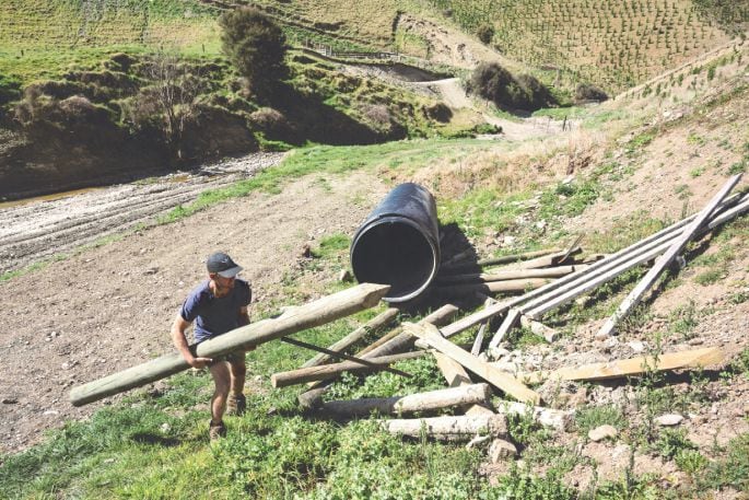 Hawke’s Bay deer farmer Harry Gaddum.