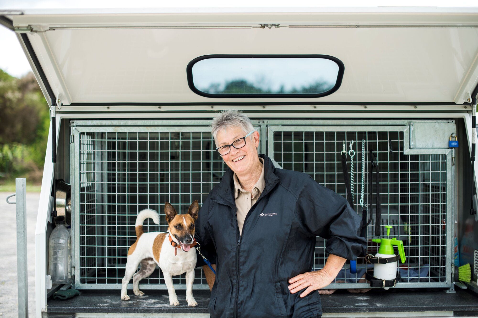 Betty Hall and her dog Alfie will be back for the Doggy Day Out. Photo / Supplied