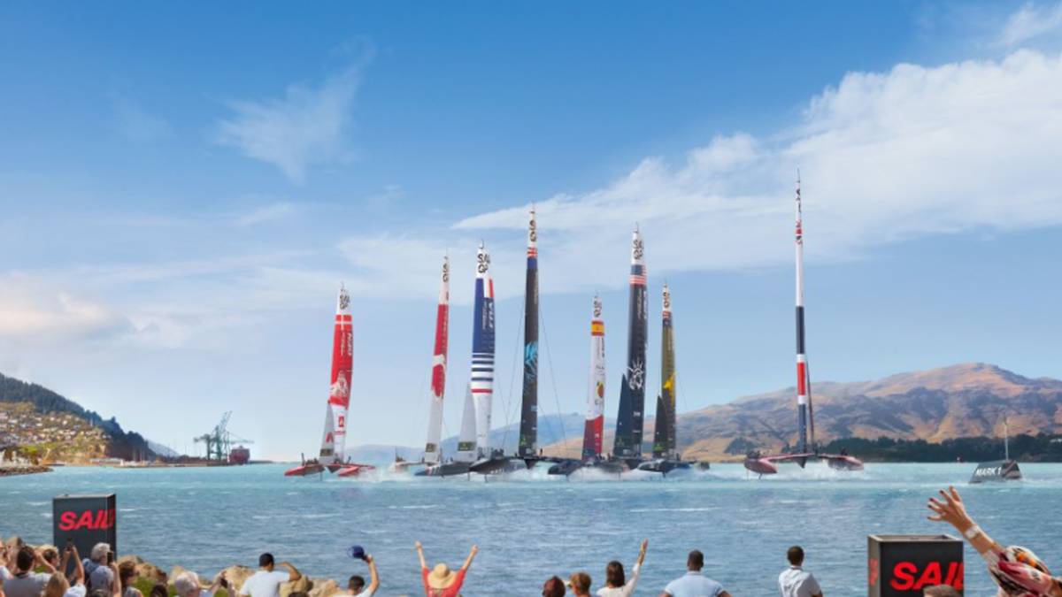 Sailing First look at Christchurch Sail GP course, dates revealed NZ