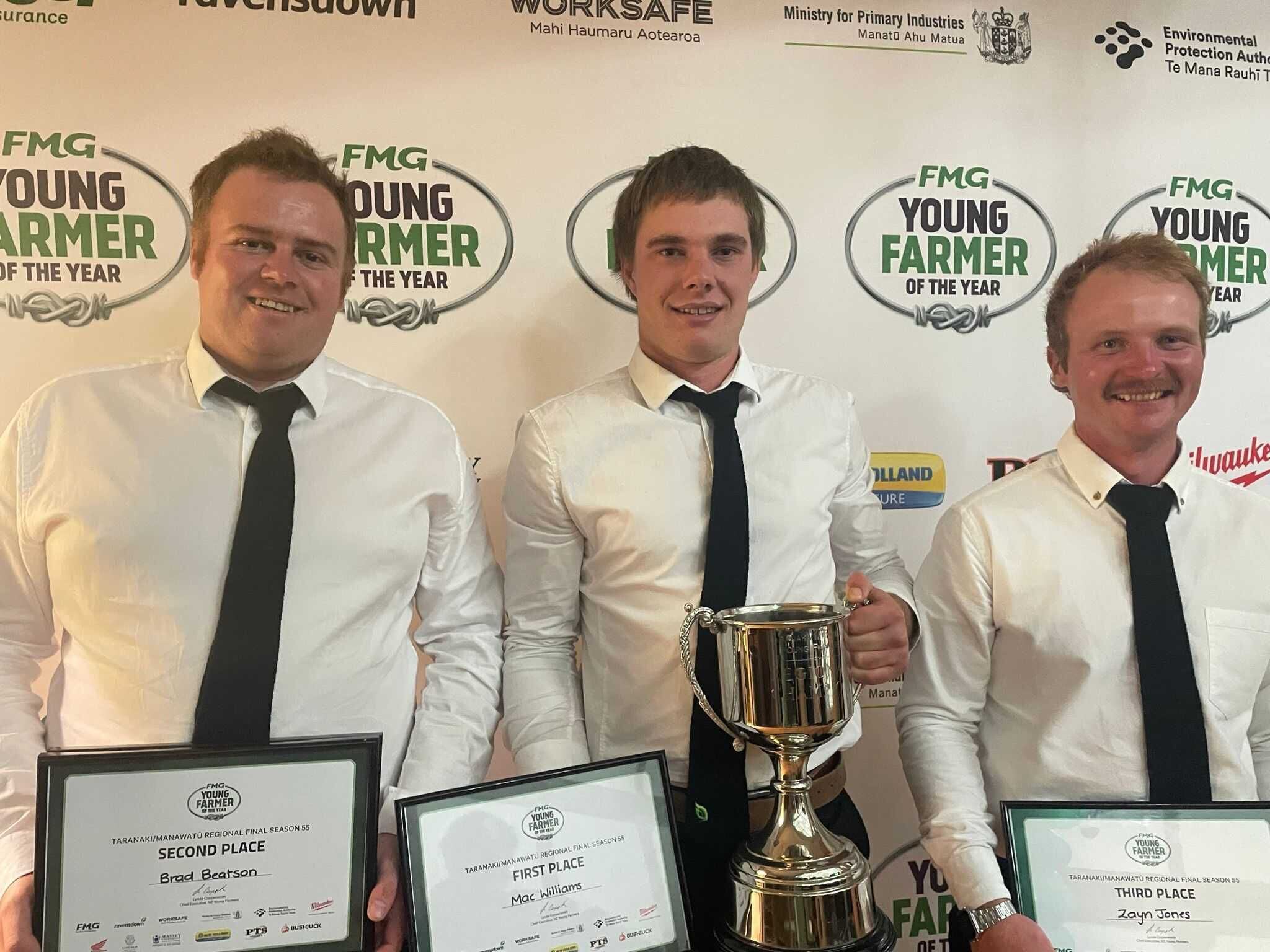 First grand finalist of FMG Young Farmer of the Year season 55